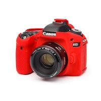 Easycover ECC80DR estuche para cámara fotográfica Funda blanda Rojo