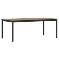 mesas de comedor - mesa de cocina 200 x 100 x 75 cm madera de ingenieria