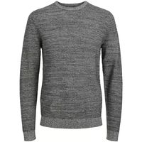jack  jones jersey 12258571 jjotto knit crew neck ln black twisted para hombre