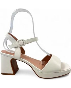 de TIMBOS SANDALIA TACON PLATAFORMA NOVIA 130787 BLANCO