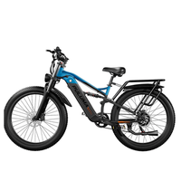 bicicleta electrica puluma pe86 sensor de par bateria de 48 v y 20 ah negro y azul