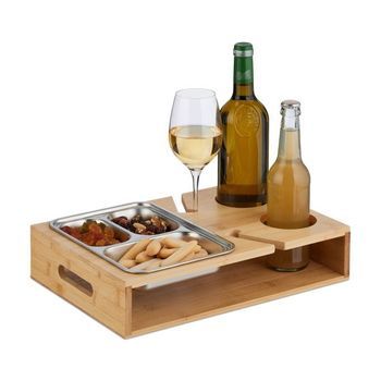 Mesa De Centro Con Bandeja En Acero Inoxidable