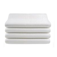 pack 4 almohadas visco perforada cervical alta gama 70 cm