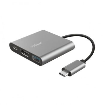 Trust Dalyx Adaptador USB-C/HDMI/USB 3.1