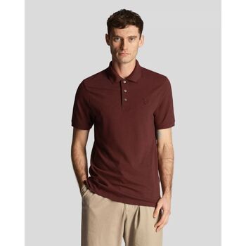 Lyle & Scott Tops y Camisetas SP400TON POLO SHIRT-Z562 BURGUNDY para hombre