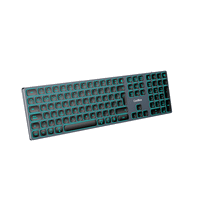 coolbox teclado inal retroilmoonlight b431 negro