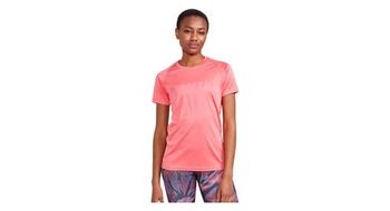Maillot de manga corta craft core essence pink logo de mujer