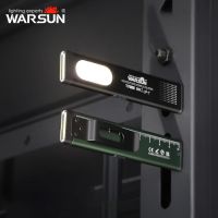 linterna led warsun t7 mini linterna portatil de 800lm recargable con base magnetica y clip para trabajo senderismo pesca edc