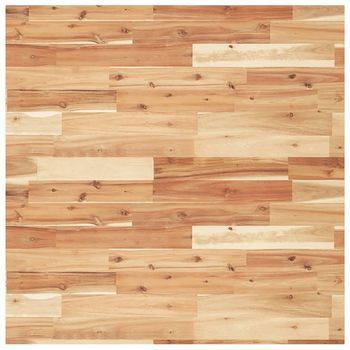 Tablero De Mesa | Tablero Escritorio Cuadrado Madera Maciza Acacia 90x90x2 Cm