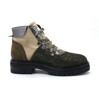 l4k3 botines lake pedula harry stivaletto lacci green c32-ped para mujer