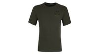 camiseta con estampado de canamo salewa lavaredo verde oscuro