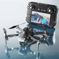 xkj kai two 249g gps 5g wifi fpv con camara dual hd 4k escgimbal mecanico de 3 ejespantalla lcd tactil de 56control