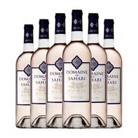 domaine de sahari vino rosado vin gris joven 75 cl 13 vol pack de 6 unidades