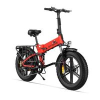 bicicleta electrica engwe l20 boost para adultos bateria extraible de 48 v y 13 ahrojo