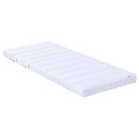 colchon de espuma extensible 80 x 200 cm blanco vidaxl