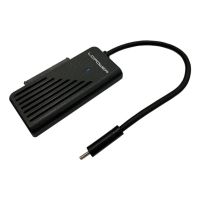 adaptador lc-power lc-ada-usb-sata-nvme usb-c sata nvme 10 gbits negro