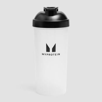 Shaker de plástico de 1 L de Myprotein - Transparente/Negro