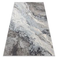 alfombra fusion 9613 gris claro  gris oscuro - marmol moderna abst 180x270 cm