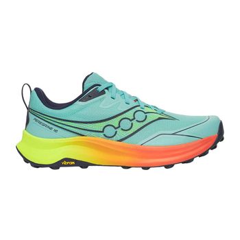 Zapatillas Saucony Peregrine 16 Azul Naranja SS26, Talla 42 - EUR