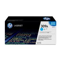 hp colour laserjet 309a cyan original toner cartridge with smart printing technology q2671a