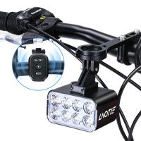 laotie bu08 faro delantera inalambrico de alta potencia para bicicletas1530 lumeneslampara delantera elevadora4000 ma