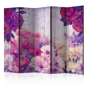 Biombo - Flowers Memories Ii (225x172 Cm)