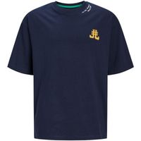 jack  jones camiseta 12257431 jorcole back print tee ss volume mni navy blazer para nino