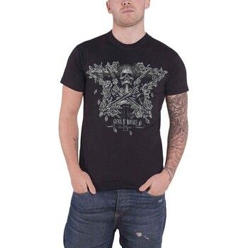 Guns N Roses Camiseta manga larga Skeleton Guns para hombre