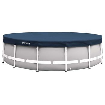 Cubierta Para Piscina  Ø457 X 20 Cm Redondo Pvc Y Pet Intex