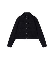ax armani exchange para mujer xw001820af18855mc329 chaqueta blouson negra l negro casual algodon