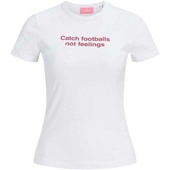 JJXX Camiseta Catch Footballs Not Feelings para mujer