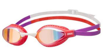 Gafas de natacion arena air speed mirror amarillo coral