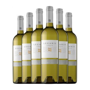 Legaris Vino Blanco Rueda 75 Cl 12.5% Vol. (pack De 6 Unidades)