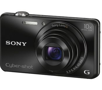 SONY Cyber-shot DSC-WX220B Compact Camera - Black, Black