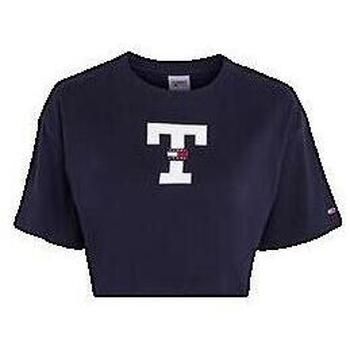 Tommy Jeans Camiseta T-shirt Oversize Bleu Marine para hombre