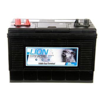 Lion Sealed Marine Battery - 100Ah