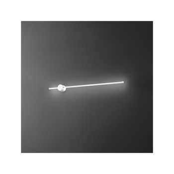 Aplique De Pared Led Clock En Aluminio 20w 3000k Perenz 97 Cm Blanco