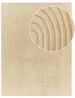 alfombra de piel lelystar beige 200x280 cm