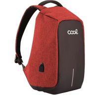 cool memphis mochila negraroja para portatil hasta 16