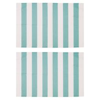 set 6 manteles individuales 33x45cm algodon y poliester okapi vinthera