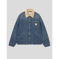 carhartt cazadora chaqueta og detroit jacket blue-dark used para hombre