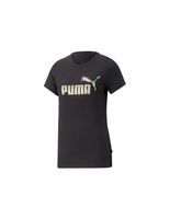 camiseta puma essentials nova shine mujer black