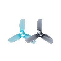 4 pares  12 pares gemfan d2 de 3 hojas helice de pc de 2 pulgadas agujero de 15 mm para drones de carreras rc fpv di