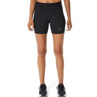 asics fujitrail elite sprinter mallas para correr mujeres-negro