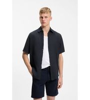 boss para hombre 50537382 camisa rash marino m casual algodon manga corta
