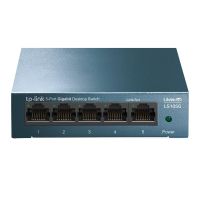 tp-link ls105g switch 5 puertos gigabit 101001000 mbps metalico no administrado
