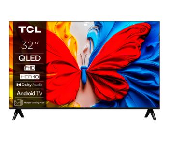 TCL 32S5L-ES - 32”, Full HD, QLED, HDR, Direct-LED, Android TV, Decodificación 4K, Dolby Audio, Google Cast, Diseño Delgado