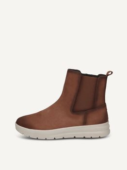 CAPRICE Chelsea boot, brown, made of Leather without heel, Size 38
