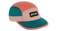 gorra de running incylence scarlett moss rosa beige