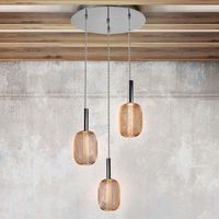 lampara colgante led micron 3x5w